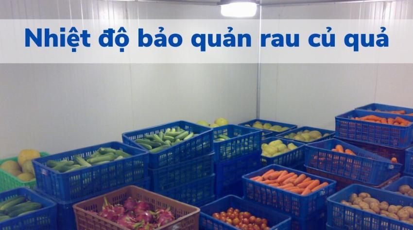 Nhiệt Độ Bảo Quản Rau Củ Quả Trong Kho Mát